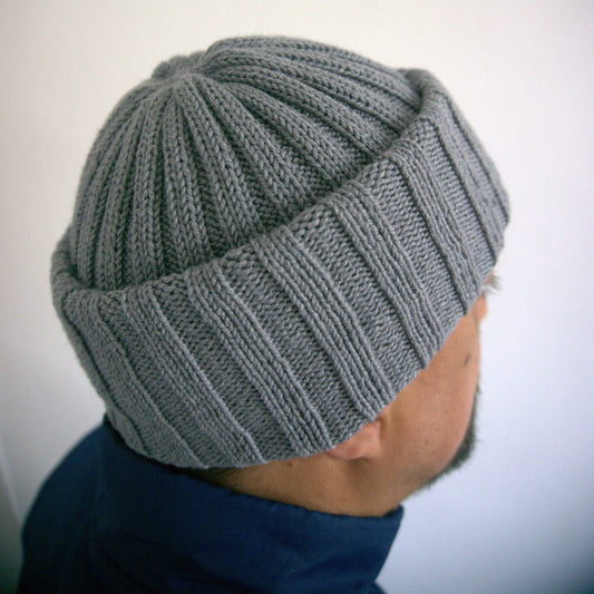 Caciula Tricotată Manual "MERINOCOT"