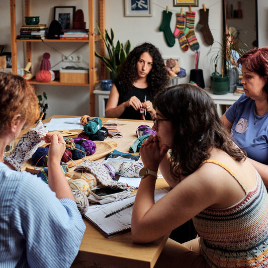 atelier de tricotat sosete