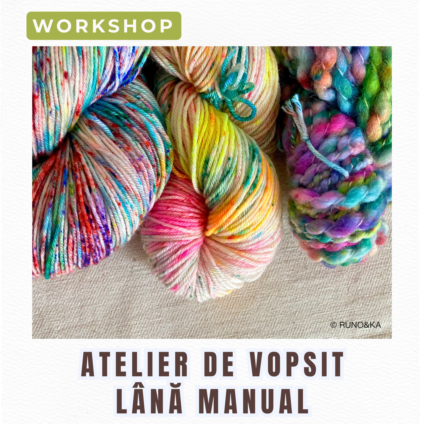 ATELIER DE VOPSIT LÂNĂ