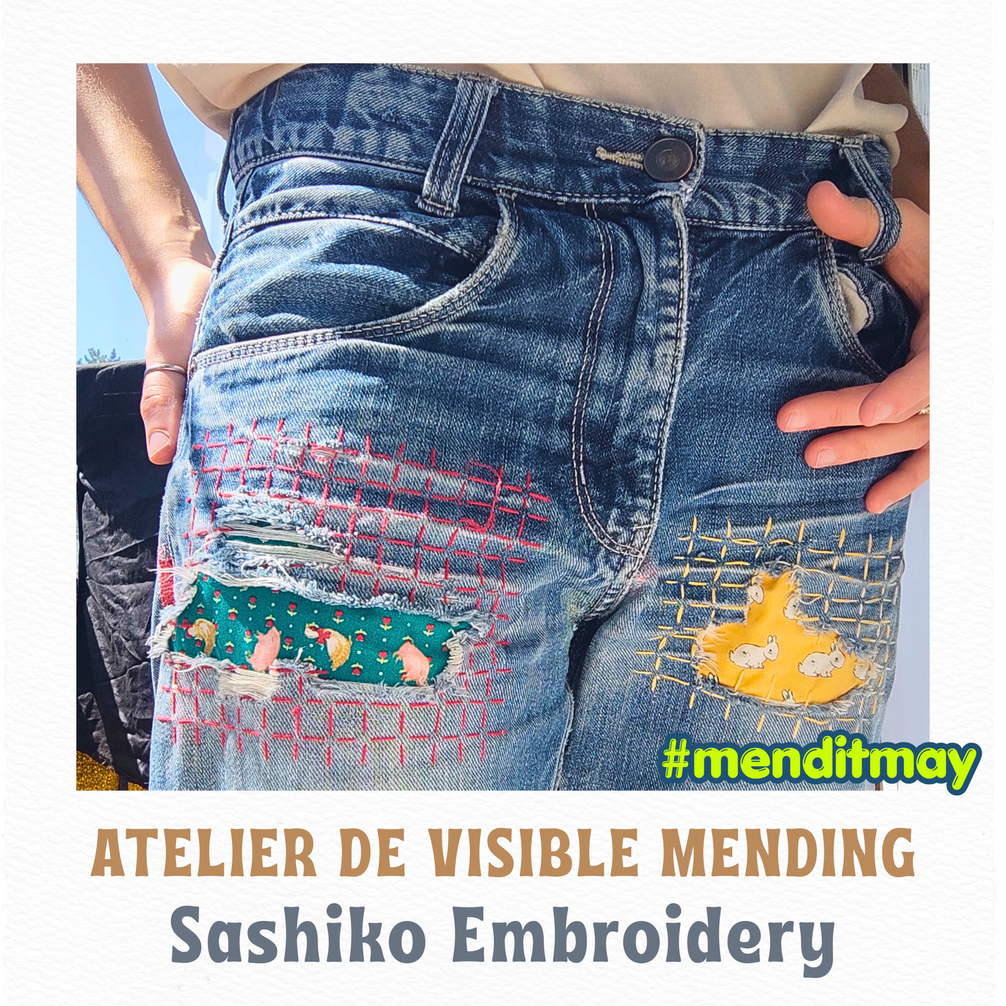 SASHIKO VISIBLE MENDING WORKSHOP | 18 Mai, 18:00