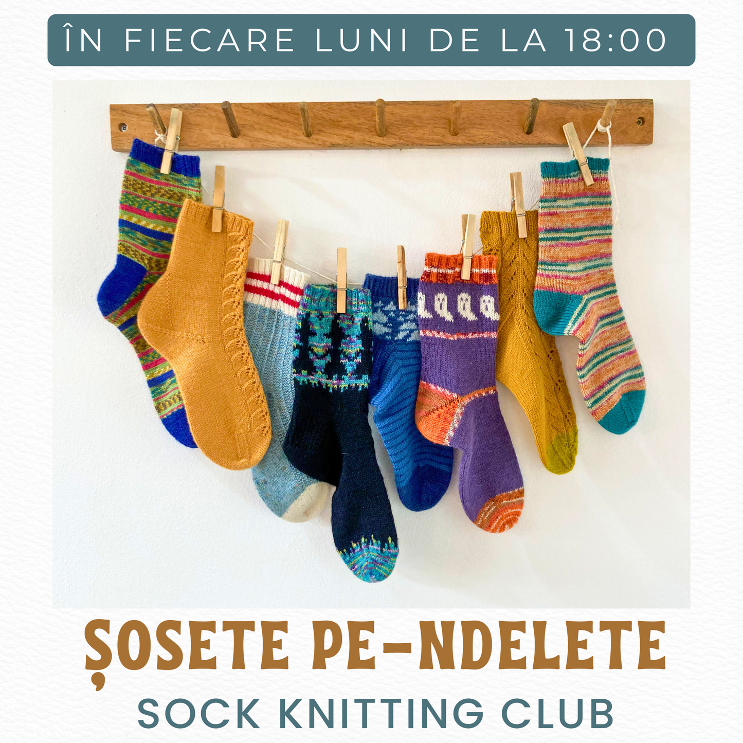 Cursuri si ateliere de tricotat sosete manual in cluj-napoca